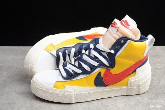 NIKE MAIZE SACAI VARSITY BLAZER X MID BV0072-700 1109